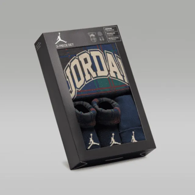 Jordan booties and hat hotsell