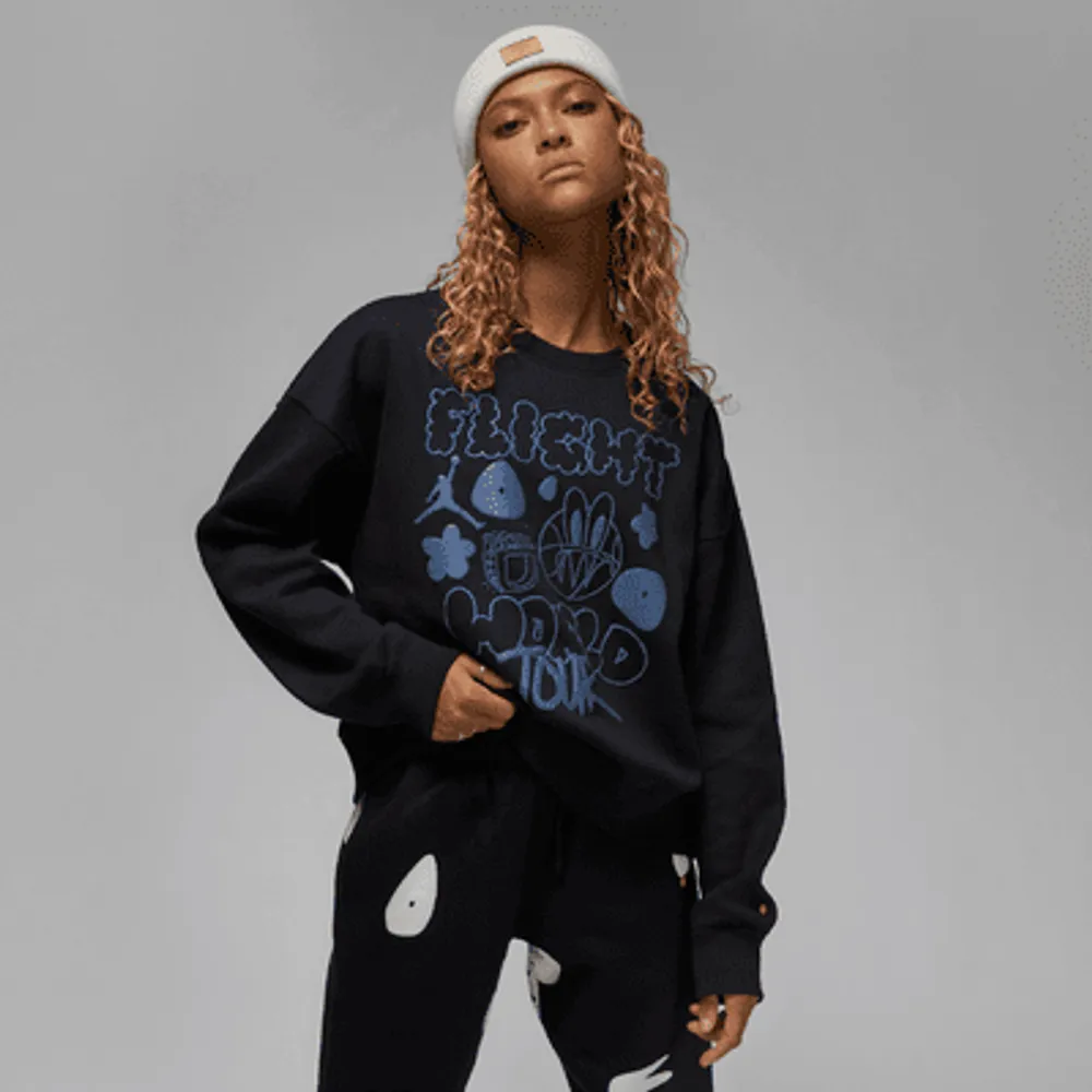 Air jordan sales fleece crew