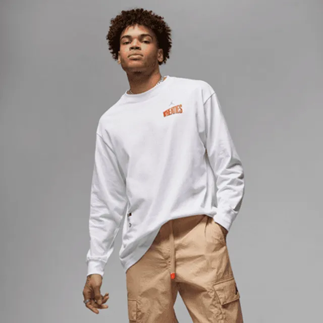 Jordan white long sleeve new arrivals