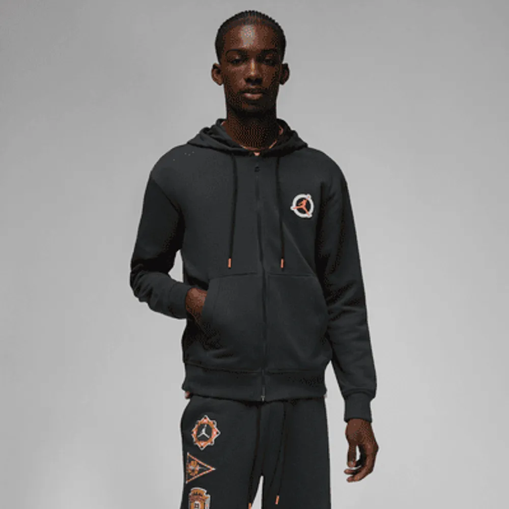 Nike Jordan Flight MVP Men s Fleece Full zip Hoodie. Nike UK