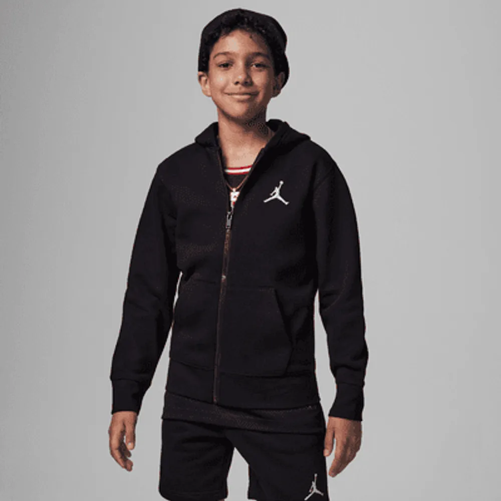 Nike jumpman best sale fleece fz