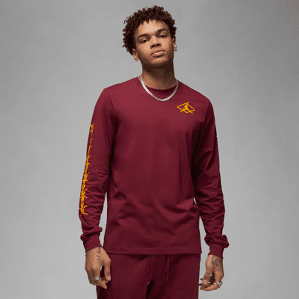 Nike jordan long sleeve t shirt top