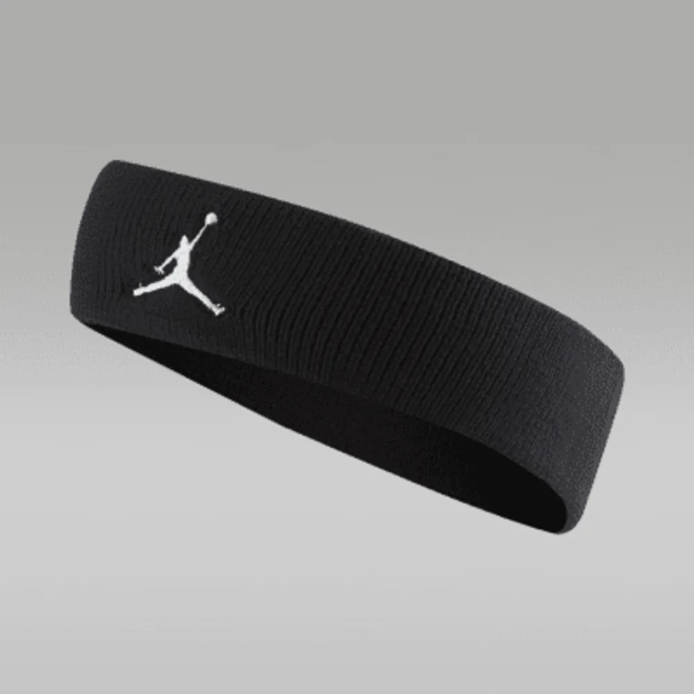 Black jordan headband discount