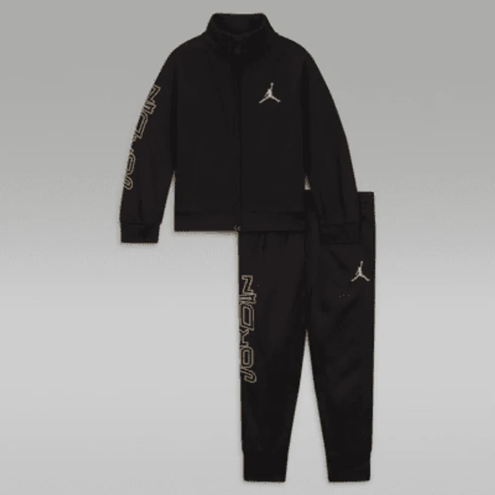 White and on sale gold jordan sweatsuit