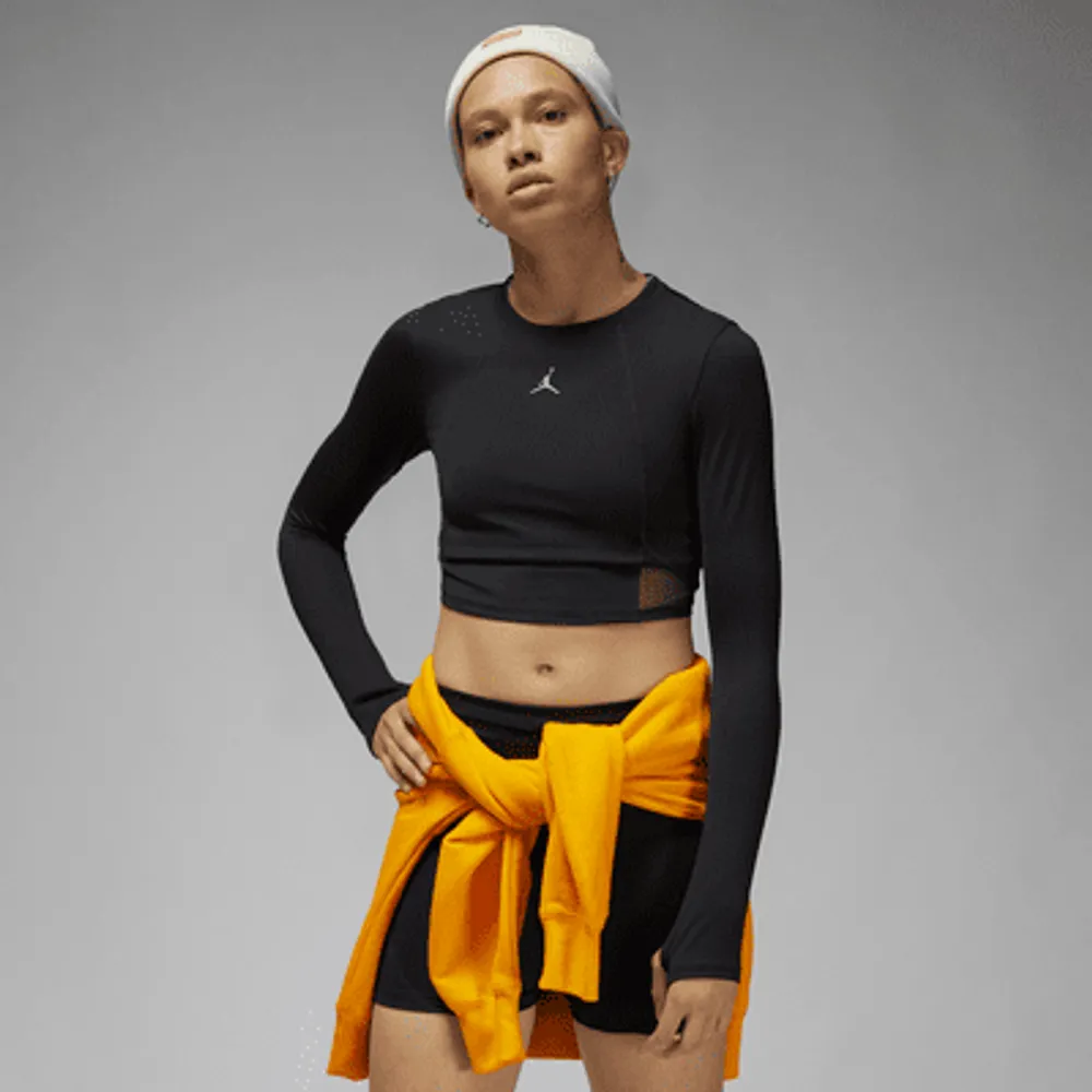 Nike cross crop online top