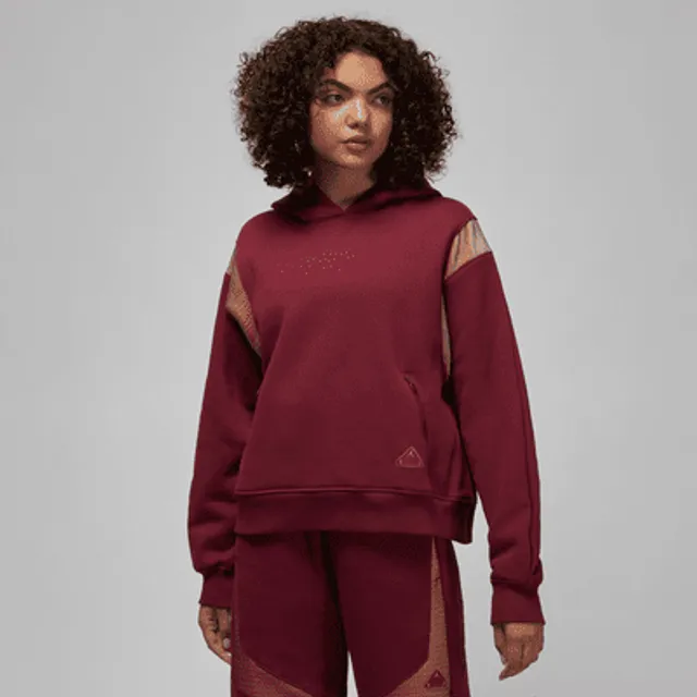 Jordan sales burgundy hoodie