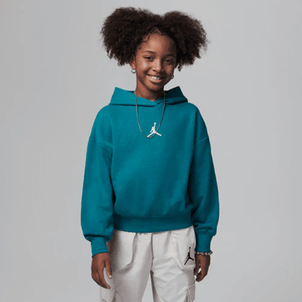 Teal jordan new arrivals hoodie