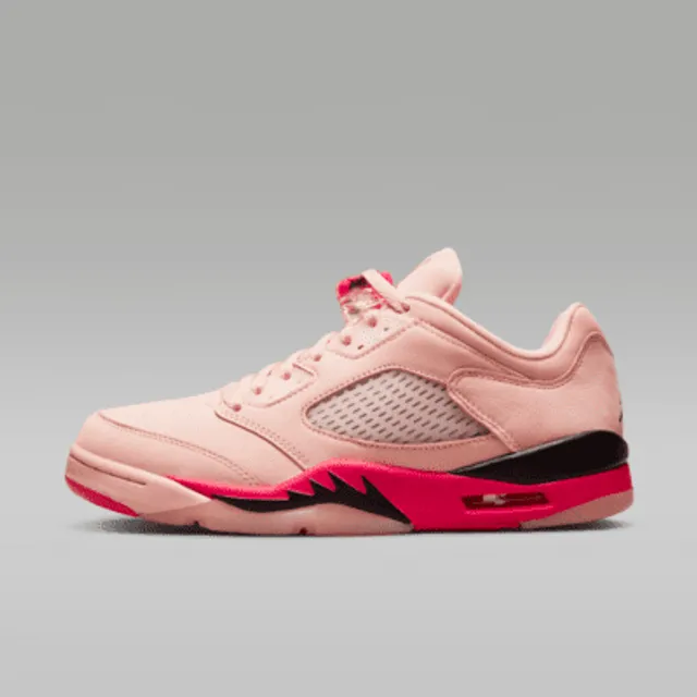 Jordans 5 retro pink online