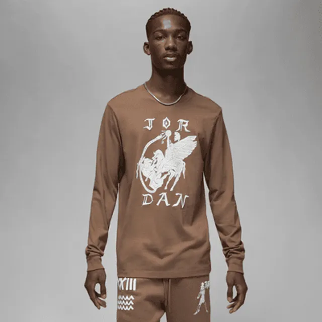 Nike Jordan Artist Series by Umar Rashid Men s Long Sleeve T Shirt