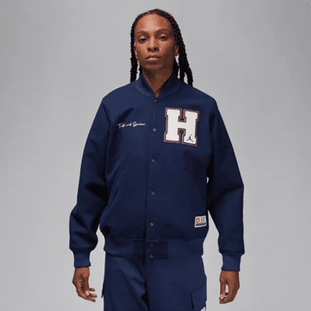 Nike Jordan x Howard University Men s Varsity Jacket. Nike