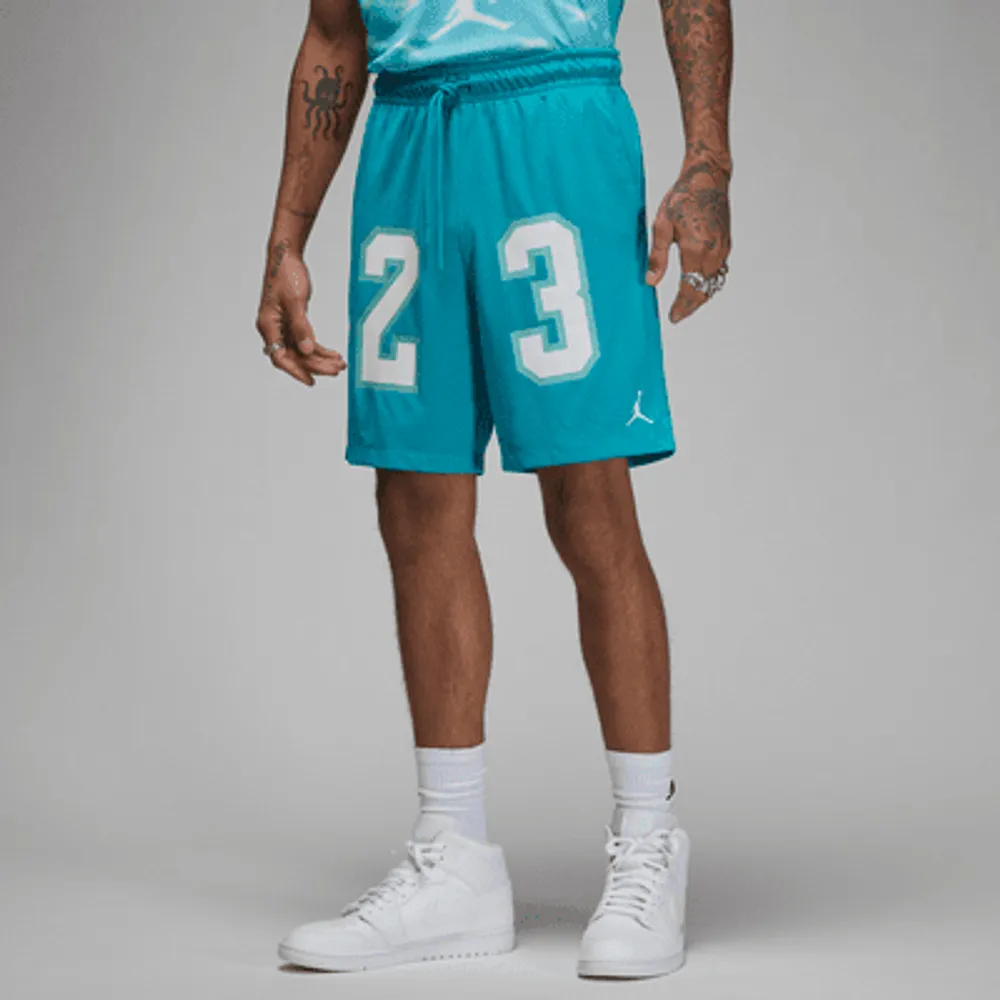 Light blue jordan shorts on sale