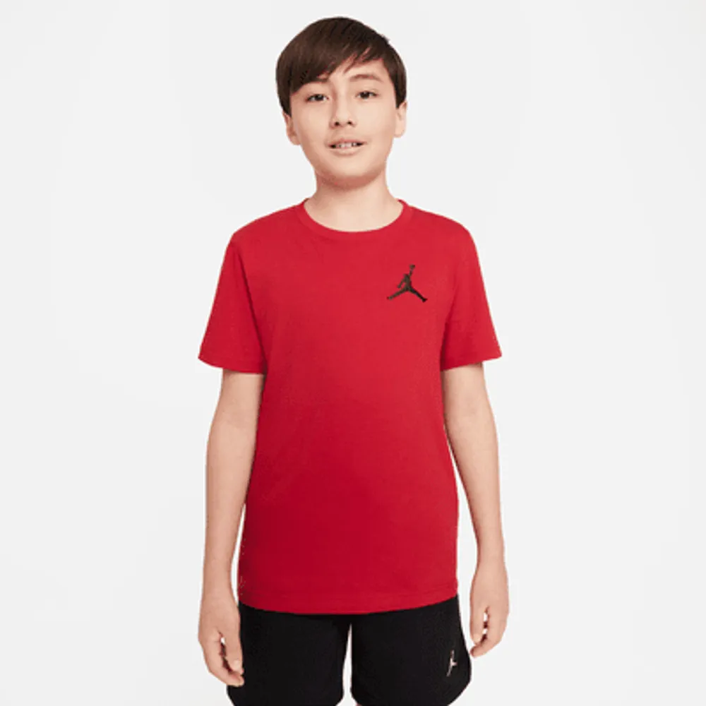 Red jordan t shirt discount