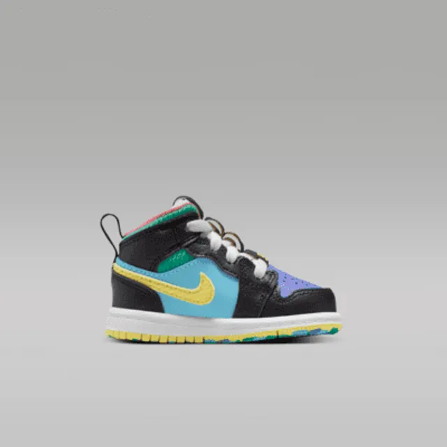 Jordan 1 deals multicolor toddler