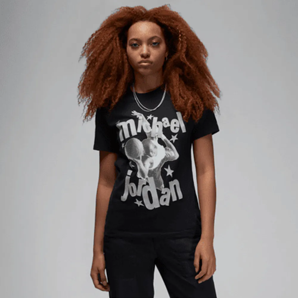 Jordan t shirt women's sales