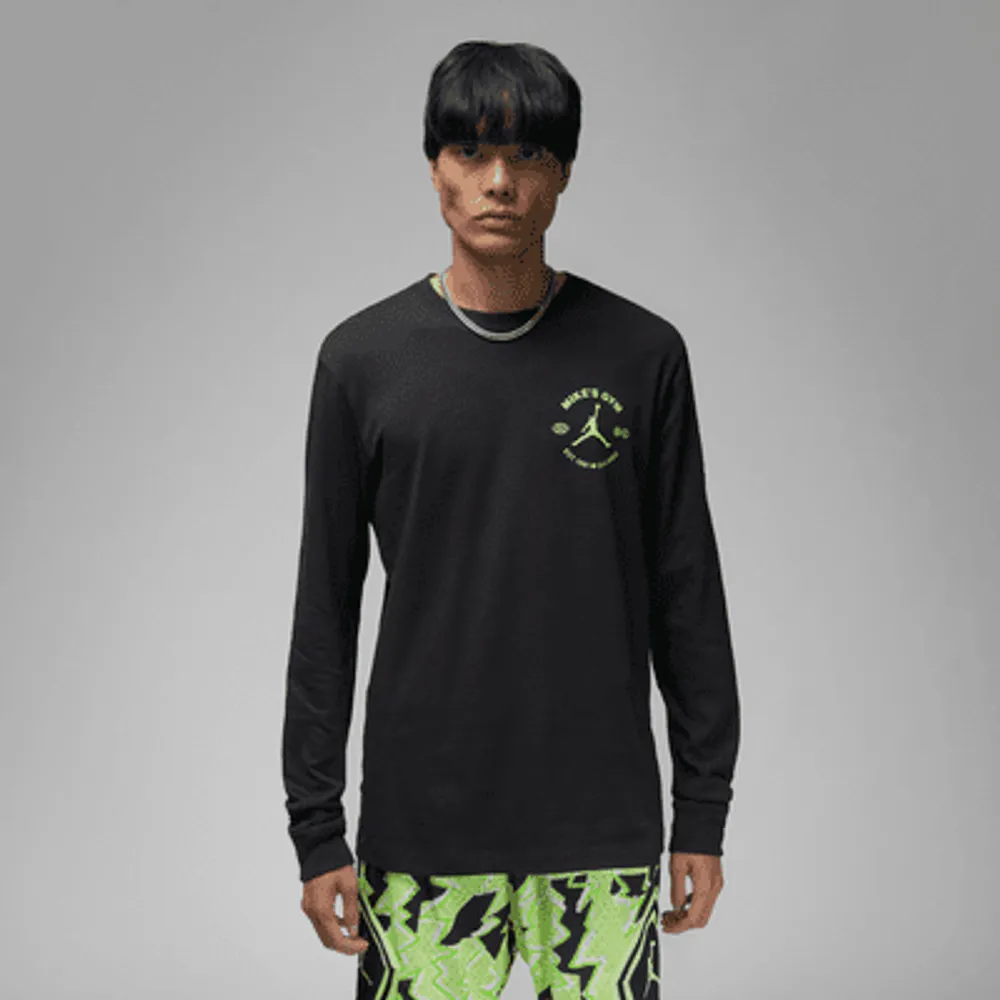 Nike Jordan Sport Breakfast Club Men s Long Sleeve T Shirt. Nike
