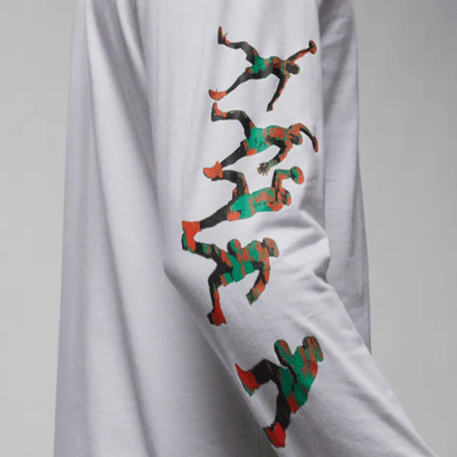 Air jordan 12 international flight long deals sleeve shirt