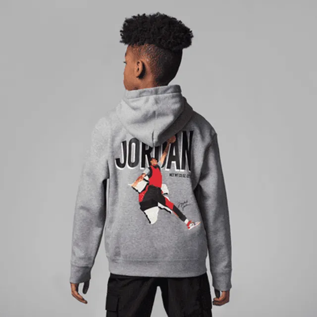 Nike Jordan Essentials Printed Pullover Hoodie Older Kids Hoodie