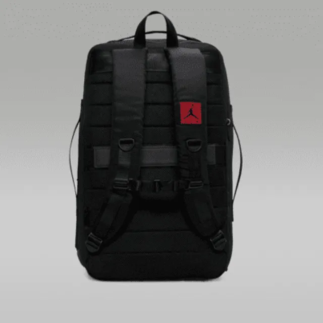Jordan backpack with best sale shoe on bottom