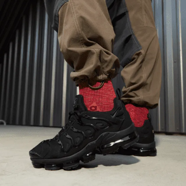 Nike air vapormax outlet plus trainers in black