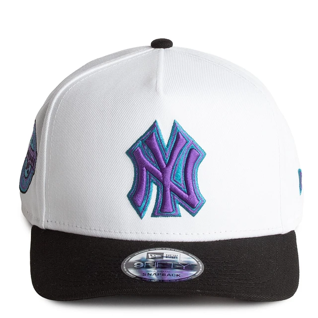 Mitchell & Ness x MLB New York Yankees Blue Snapback Hat | Arden Fair