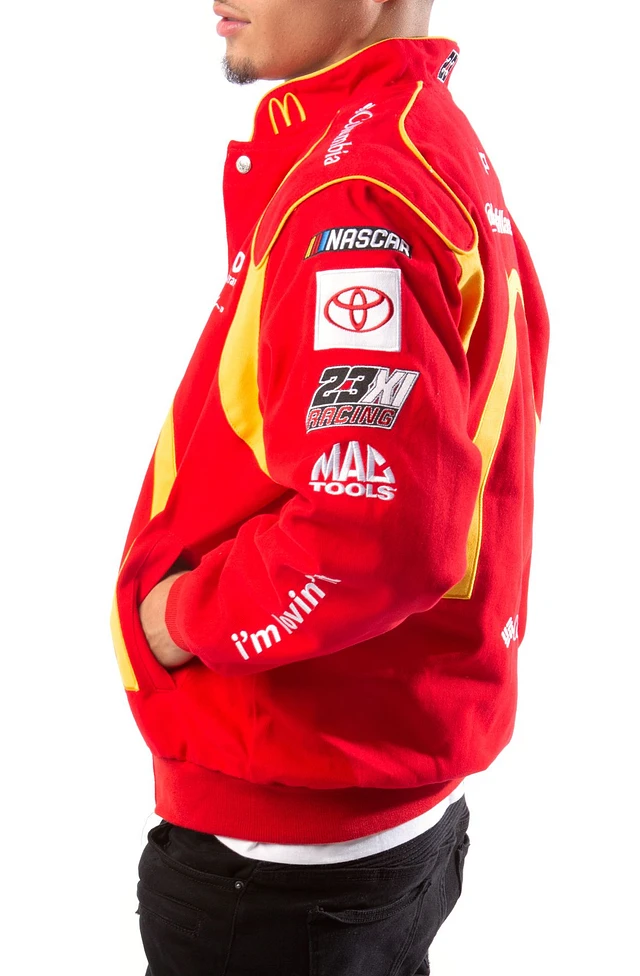 Honda Tribute Black Racing Jacket | Arden Fair
