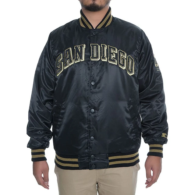 MLB Retro Classic Rib San Diego Padres Varsity Jacket