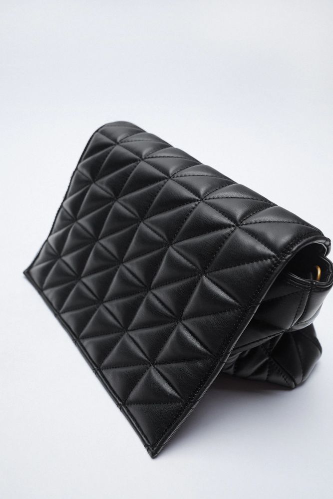 Zara QUILTED CHAIN STRAP SHOULDER BAG Mall of America®