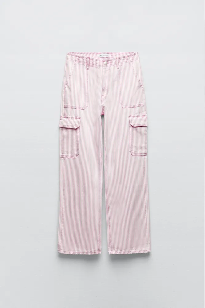 Zara TRF CARGO DENIM PANTS Mall of America®