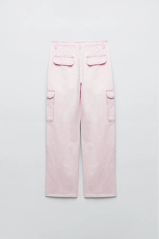 Zara TRF CARGO DENIM PANTS Mall of America®