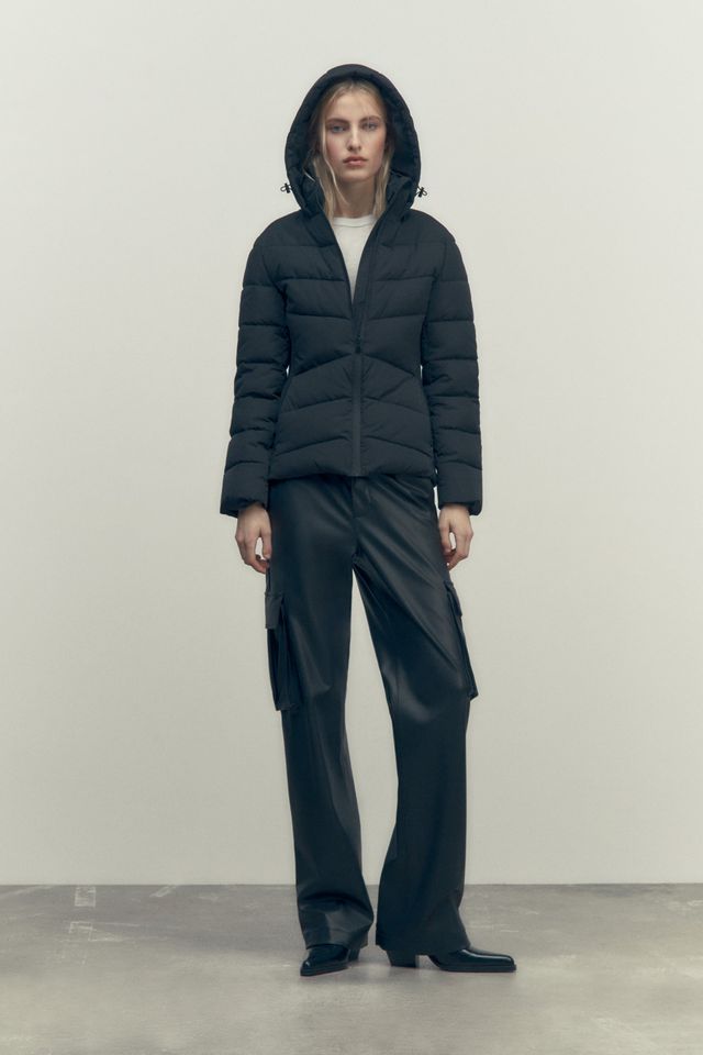 Zara HOODED QUILTED JACKET Mall of America®