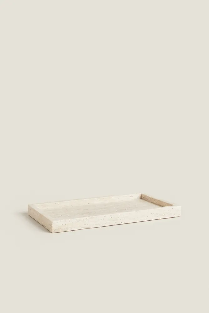 Zara RECTANGULAR BEIGE MARBLE TRAY | Mall of America®