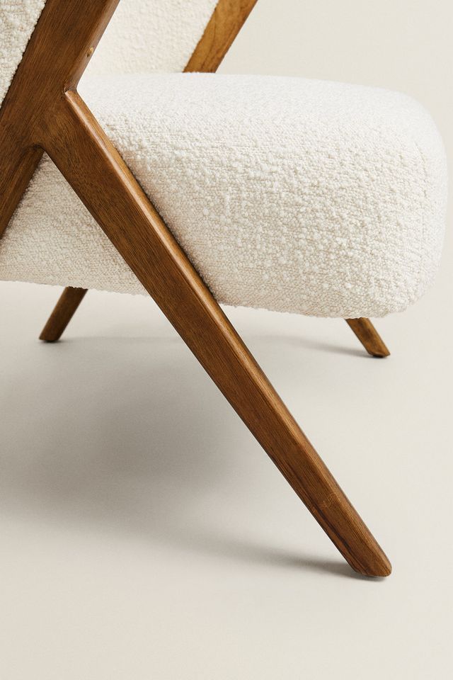 Zara UPHOLSTERED BOUCLÉ ARMCHAIR Mall of America®