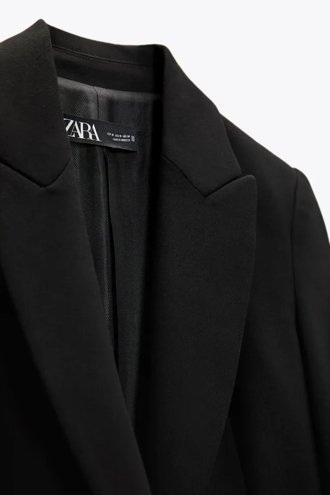 Zara GOLD BUTTON LONG BLAZER Mall of America®