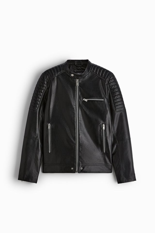 Zara FAUX LEATHER BIKER JACKET Mall of America®