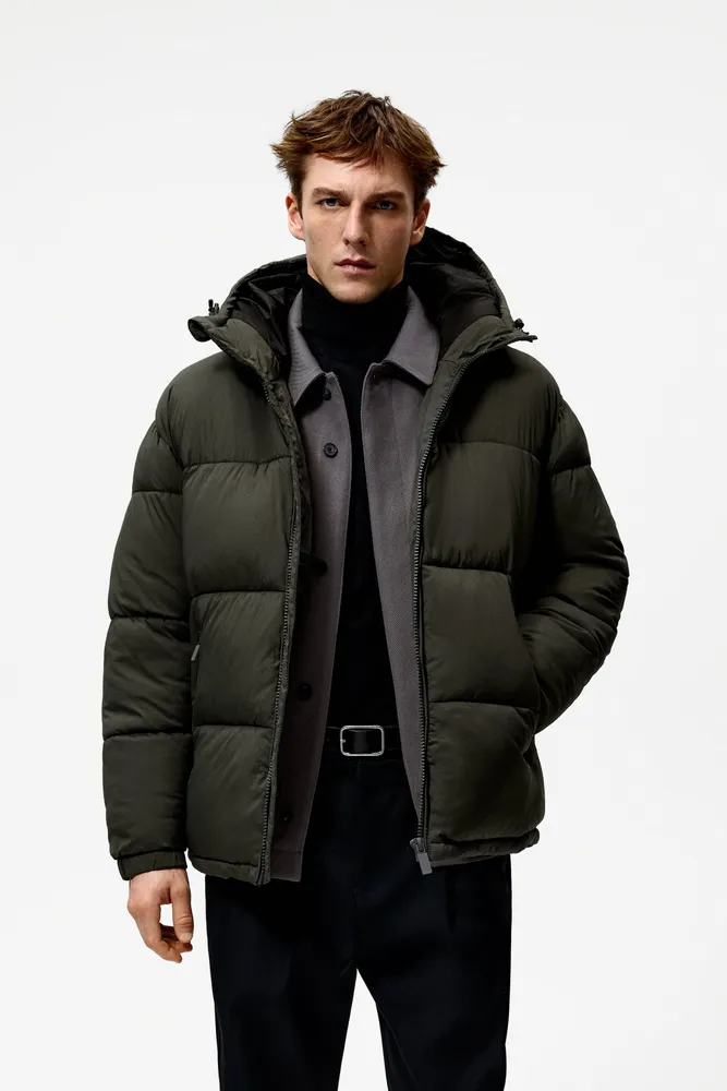 Zara HOODED PUFFER JACKET Mall of America®