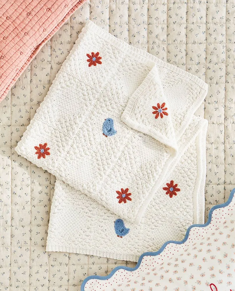 Zara home store crochet blanket