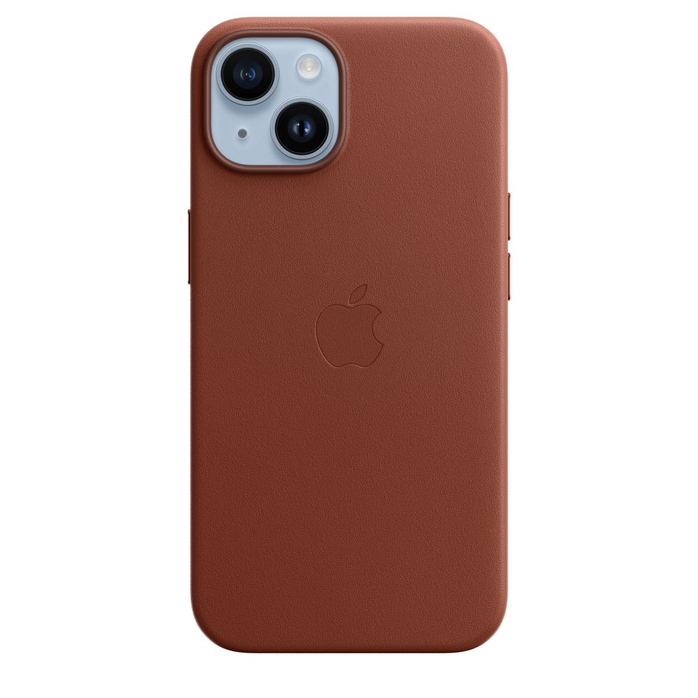 Apple IPhone 14 Leather Case with MagSafe Umber Mall of America®