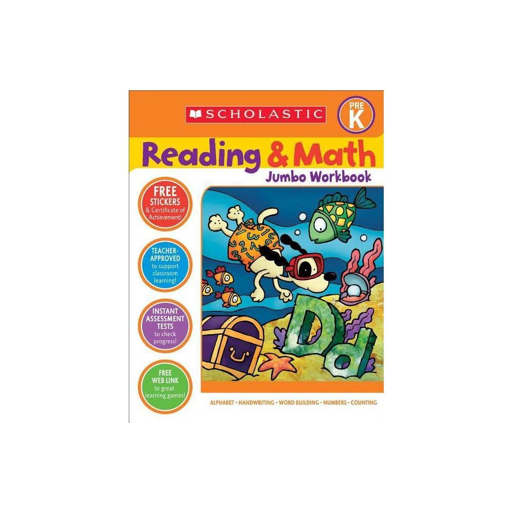 Teaching Resources Reading & Math Jumbo Workbook Grade Prek by