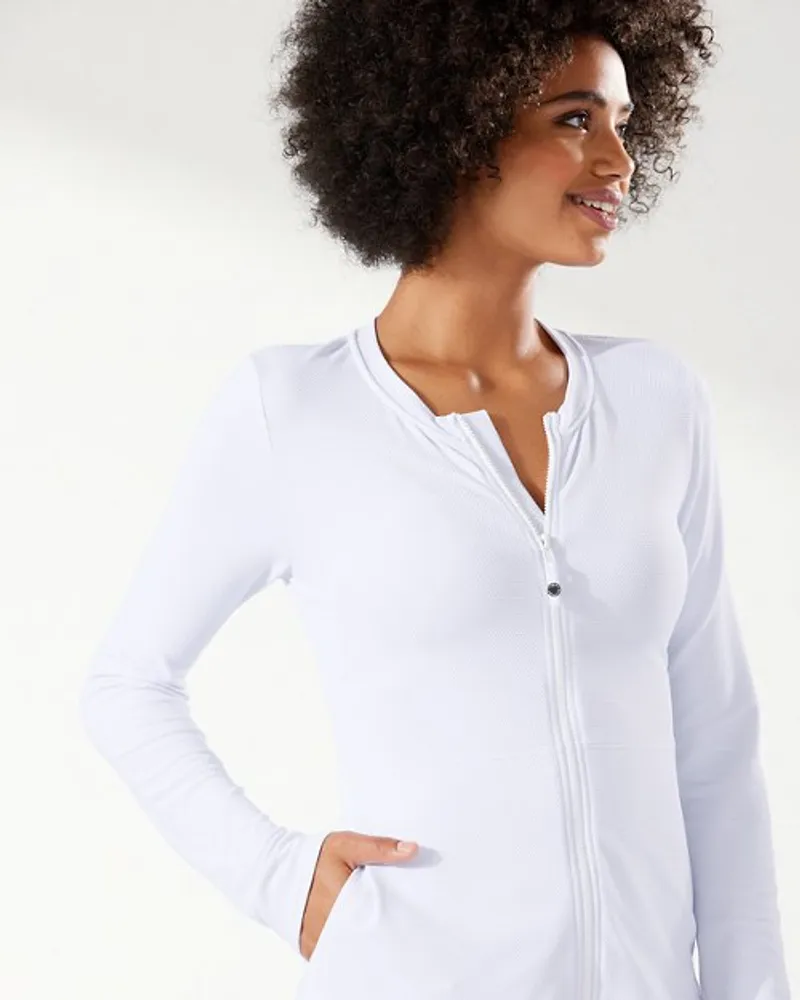 Tommy Bahama Island Cays FullZip Rash Guard Pacific City