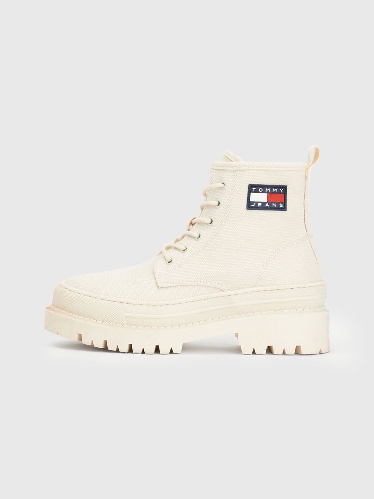 Tommy Jeans BOTAS TOMMY JEANS DE CORDONES CON SUELA GRUESA DENTADA