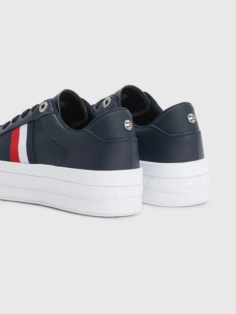 Tenis plataforma tommy discount hilfiger