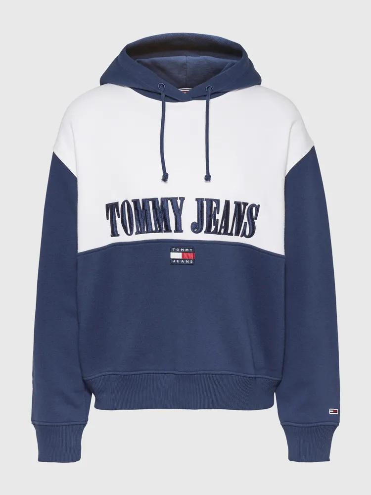 Tommy jeans hoodie store collegiate