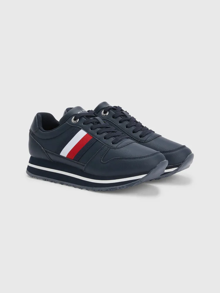 Tenis tommy hilfiger azul marino mujer new arrivals