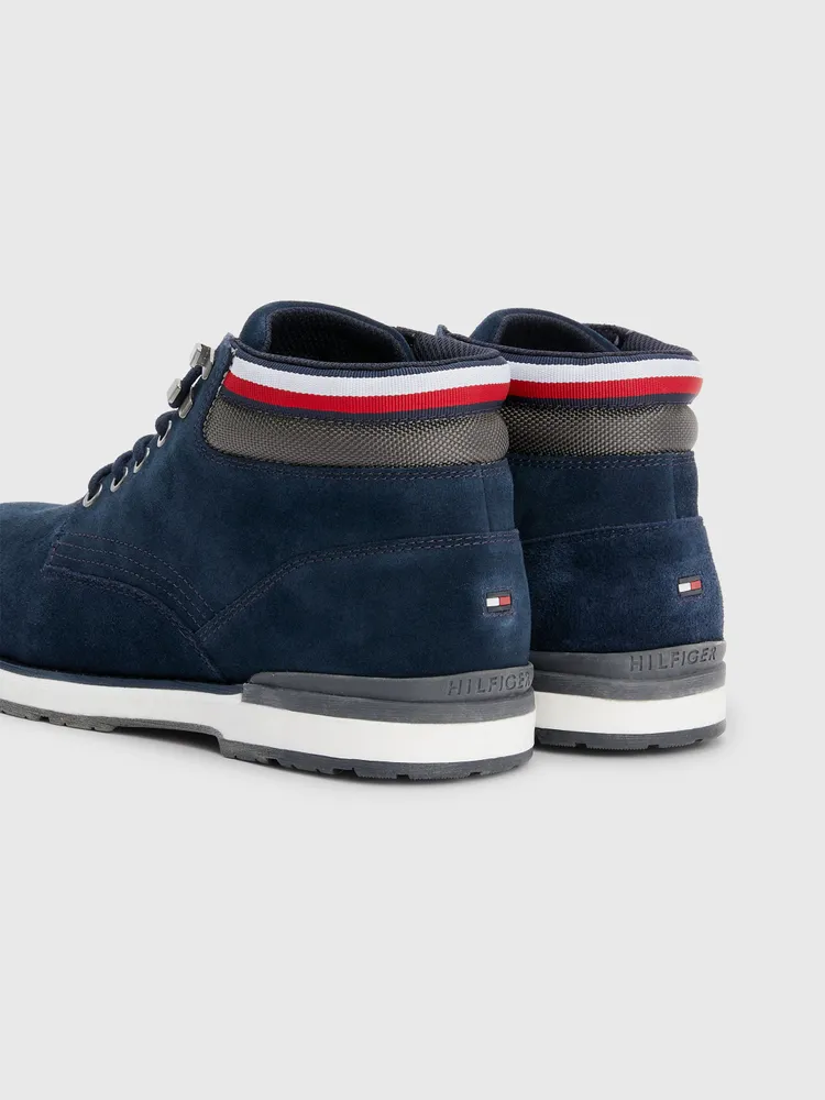 Botines con best sale cordones tommy hilfiger