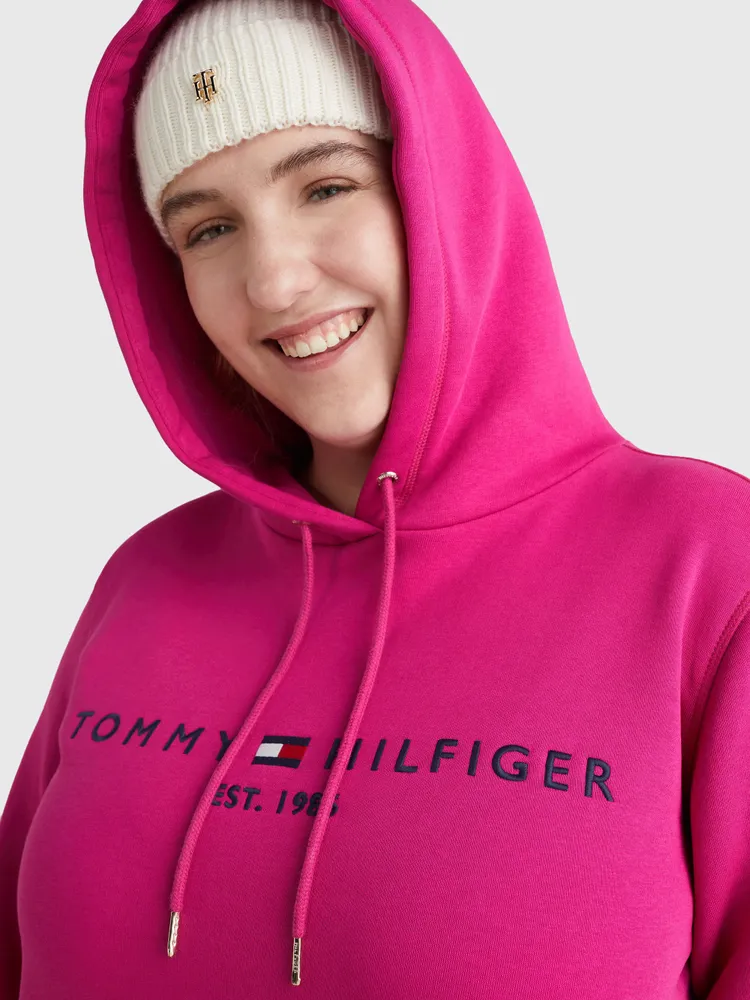 Tommy hilfiger sudadera rosa hot sale