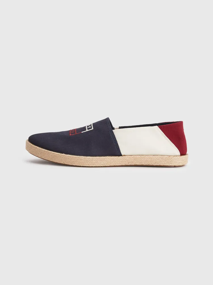 ALPARGATAS COLOR BLOCK CON LOGO BORDADO TOMMY HILFIGER DE HOMBRE