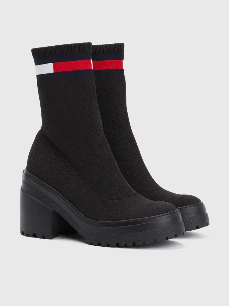 BOTAS DE PUNTO RESISTENTES AL AGUA TOMMY JEANS MUJER