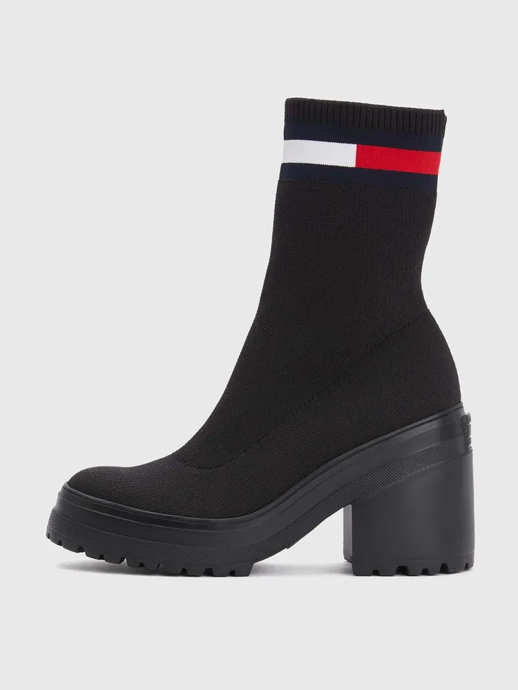 BOTAS DE PUNTO RESISTENTES AL AGUA TOMMY JEANS MUJER