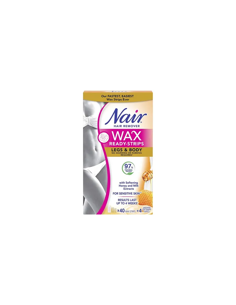 Nair wax deals ready strips