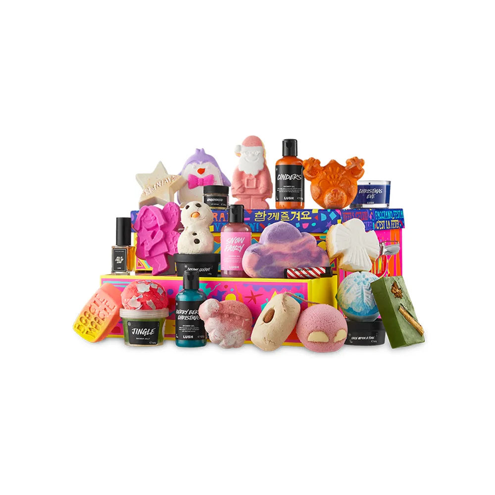 Lush advent shop calendar